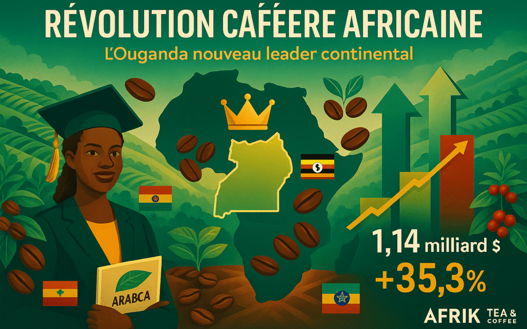 Révolution Caféière : Comment l&rsquo;Ouganda a Détrôné l&rsquo;Éthiopie et Transformé la Géographie du Café Africain
